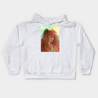 Asuka Langley Kids Hoodie